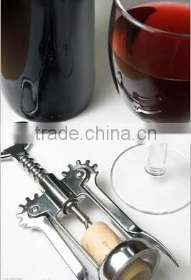 manual zinc alloy red wine opener / bottle opener/ manual opener