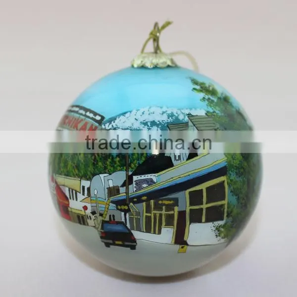 alibaba china hot sell christmas glasspainting ball