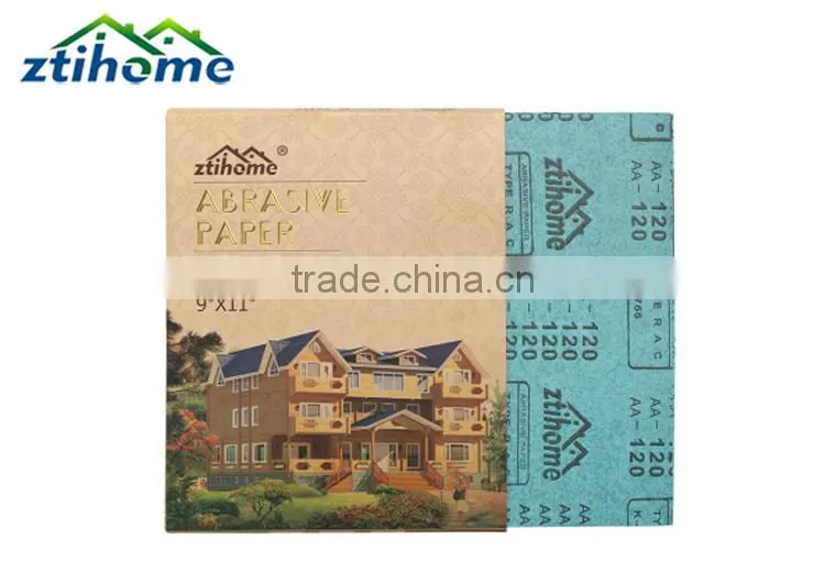 many items in blockage-proof and anti-static coated abrasive paper