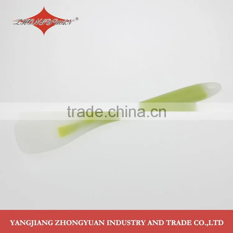 Kitchen utensil food grade silicone slotted spoon with soft grip