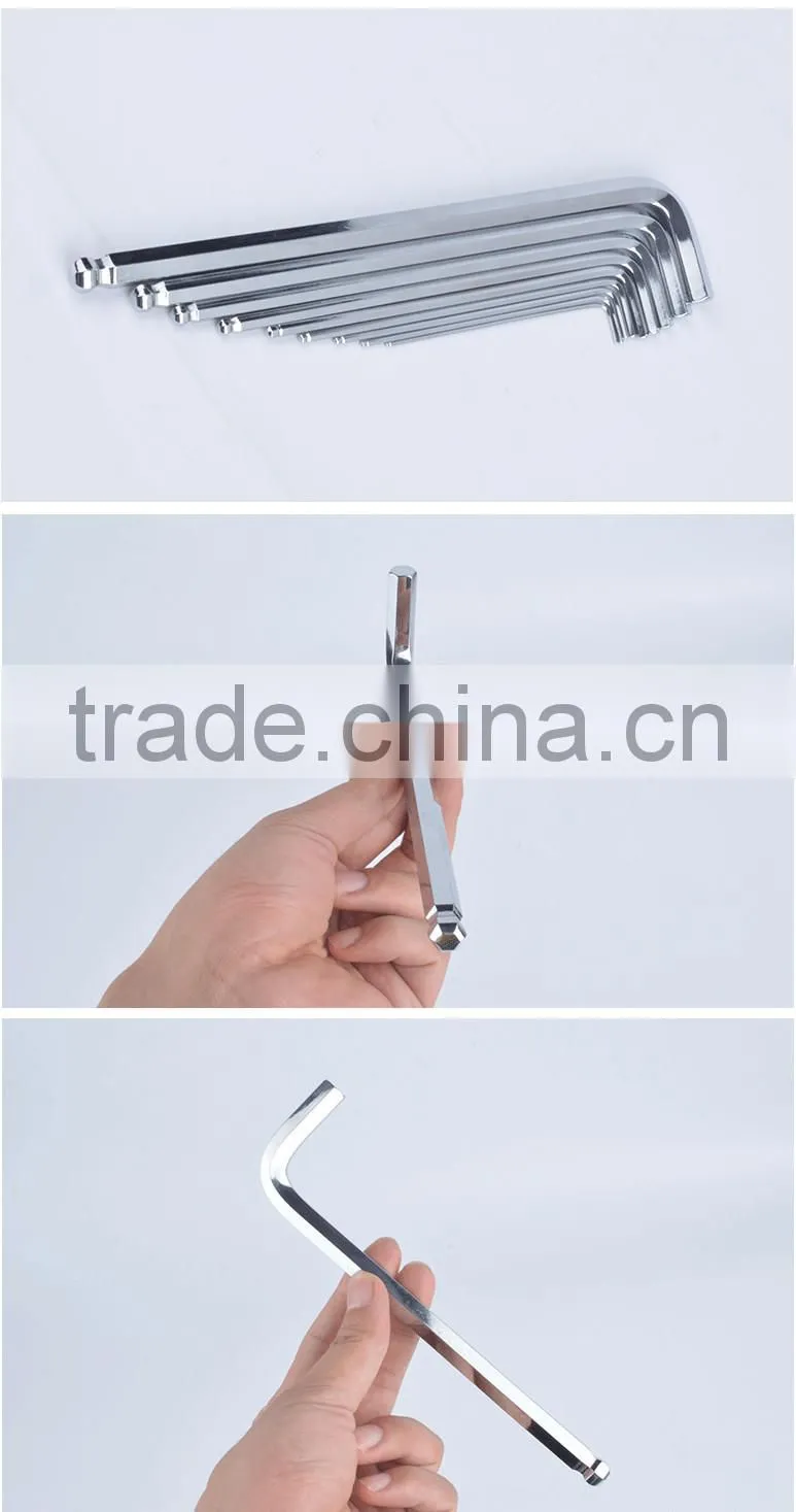 S2 ball head hex key sockets wrench set,hex sockets set,S2 socket wrench set