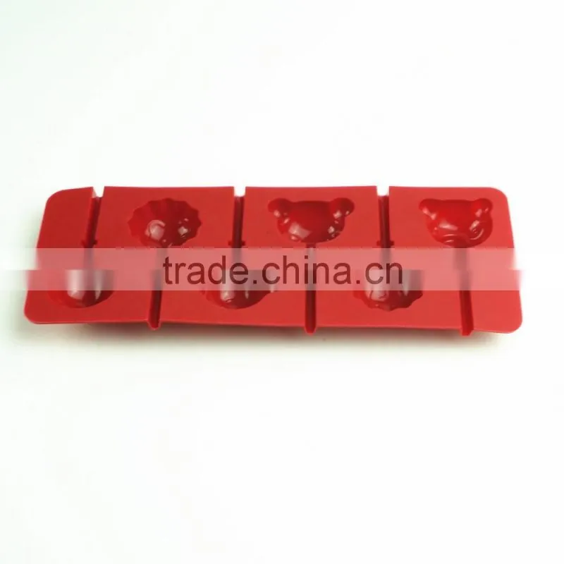 11033 Silicone Candy Lollipop Molds with Sticks