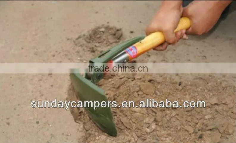 Digging tools Stainless steel shovel folding camping shovel