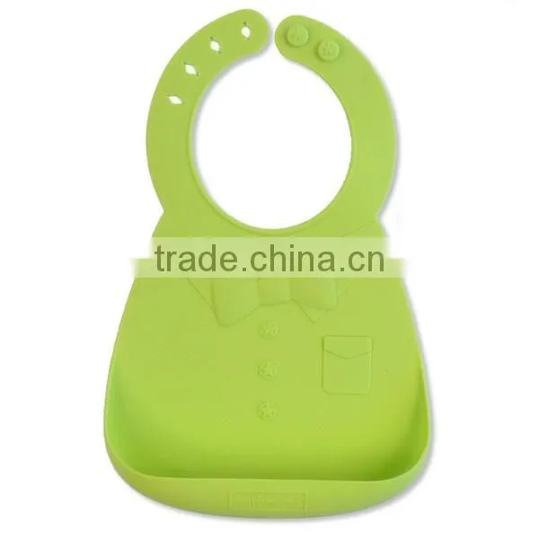 2014 New Design Wholesale Blank Baby Bibs,Silicone Baby Bibs