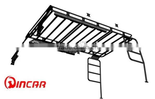 4WD Wrangler roof rack for 2008-2016 JP 4-door from Ningbo Wincar
