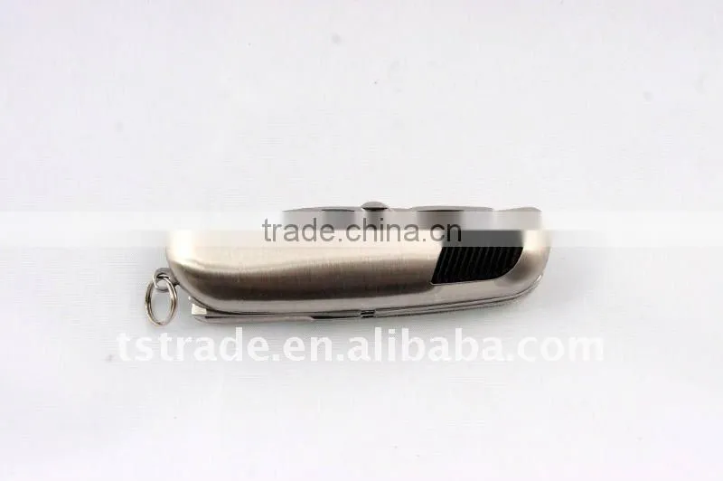 2014 Promotion mini multi function pocket LED gift tool knife K3007A-1.