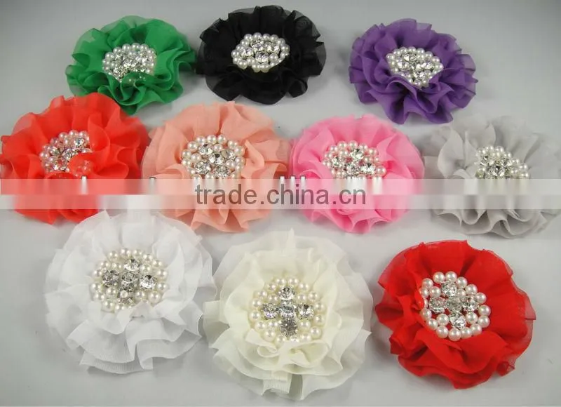 CF 0729 Teenage mini cheap boutique sequin wholesale hair bows