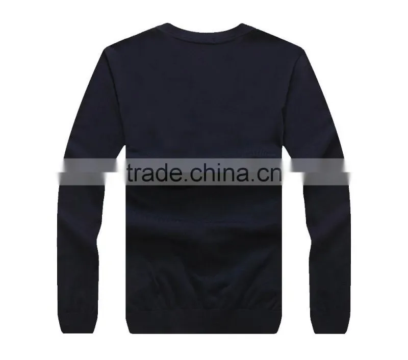 100% fine cotton mens knitwear cardigan