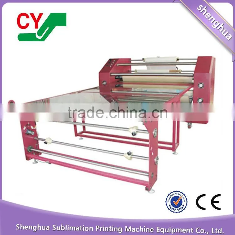 Large printing size automatic garment calender rotary sublimation roll heat press