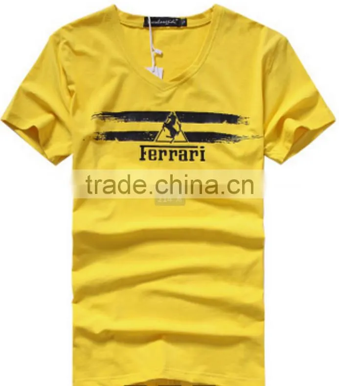 GZY comfortable men t-shirt wholesale stock lot mixed men t-shirt