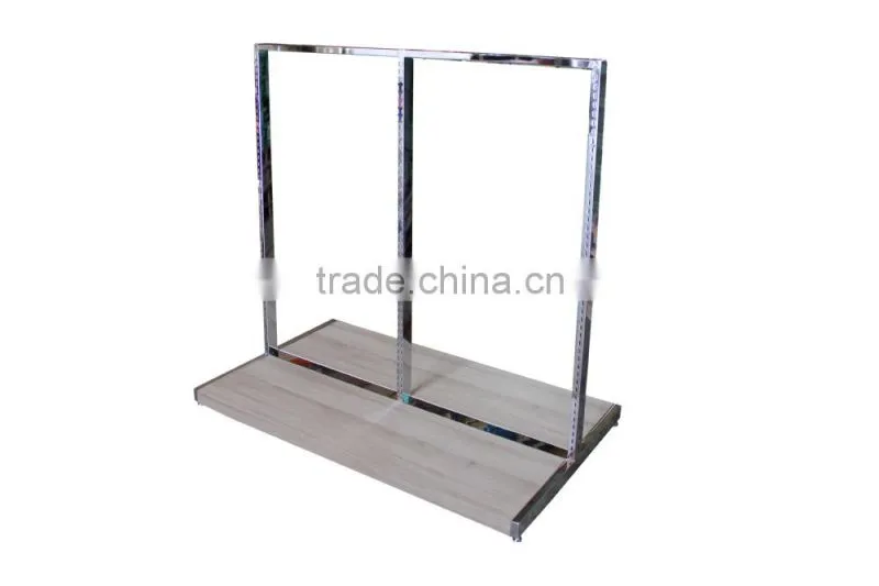 utility slatwall sportswear gym cat suit clothes stable display