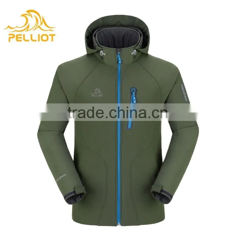 Wholesale OEM Men Sports Outdoor Hunting Jacket Soft Shell Jacket