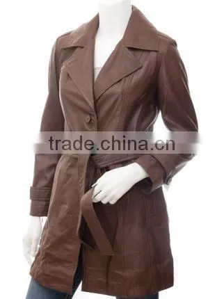 Women Leather Coat