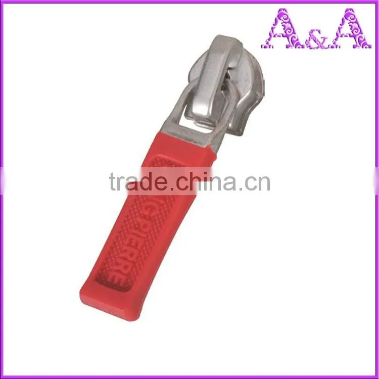 Nylon zipper slider metal zipper slider plastic zipper slider
