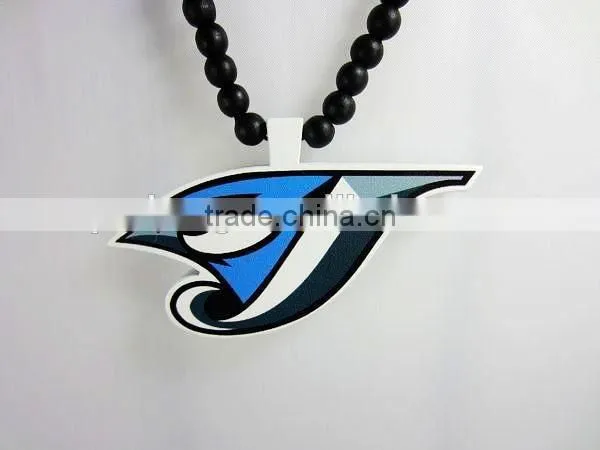 Hiphop Design Bird Style Wooden Necklace Acrylic High quality