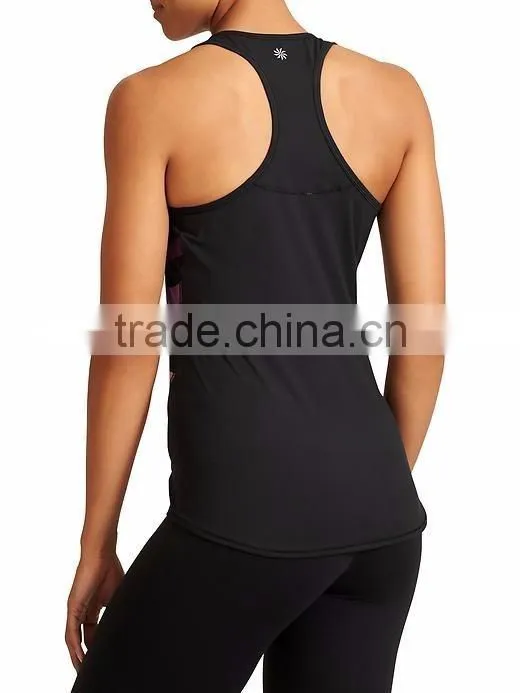 China manufacturer Stripe Women Sport Tank Top