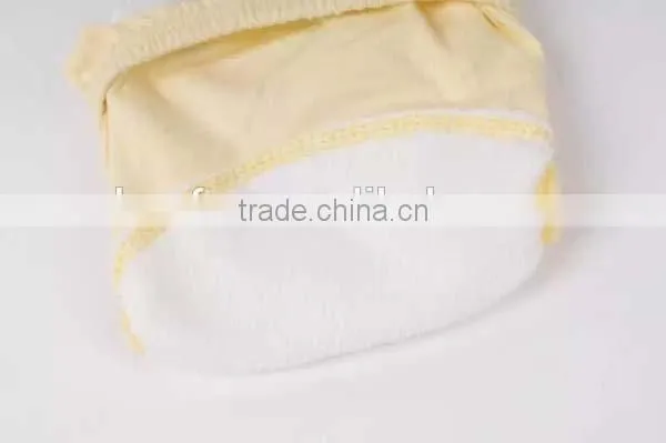 fox pattern soft cotton washable baby cloth diaper nappy