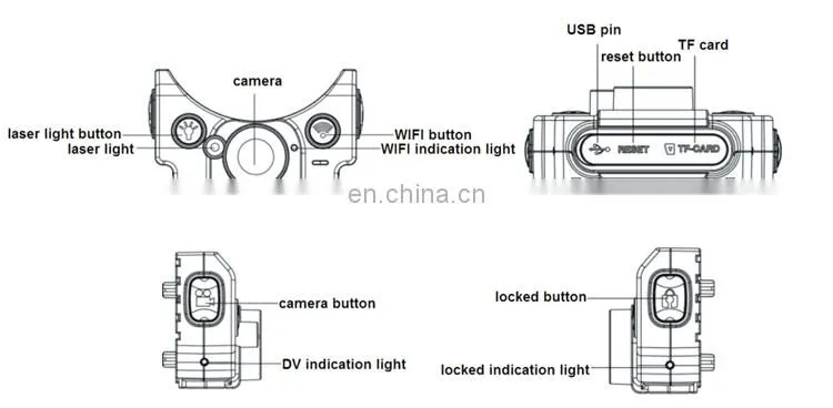 Brightest Handheld Spotlight Video Camera Waterproof Long Range Hid Searchlight