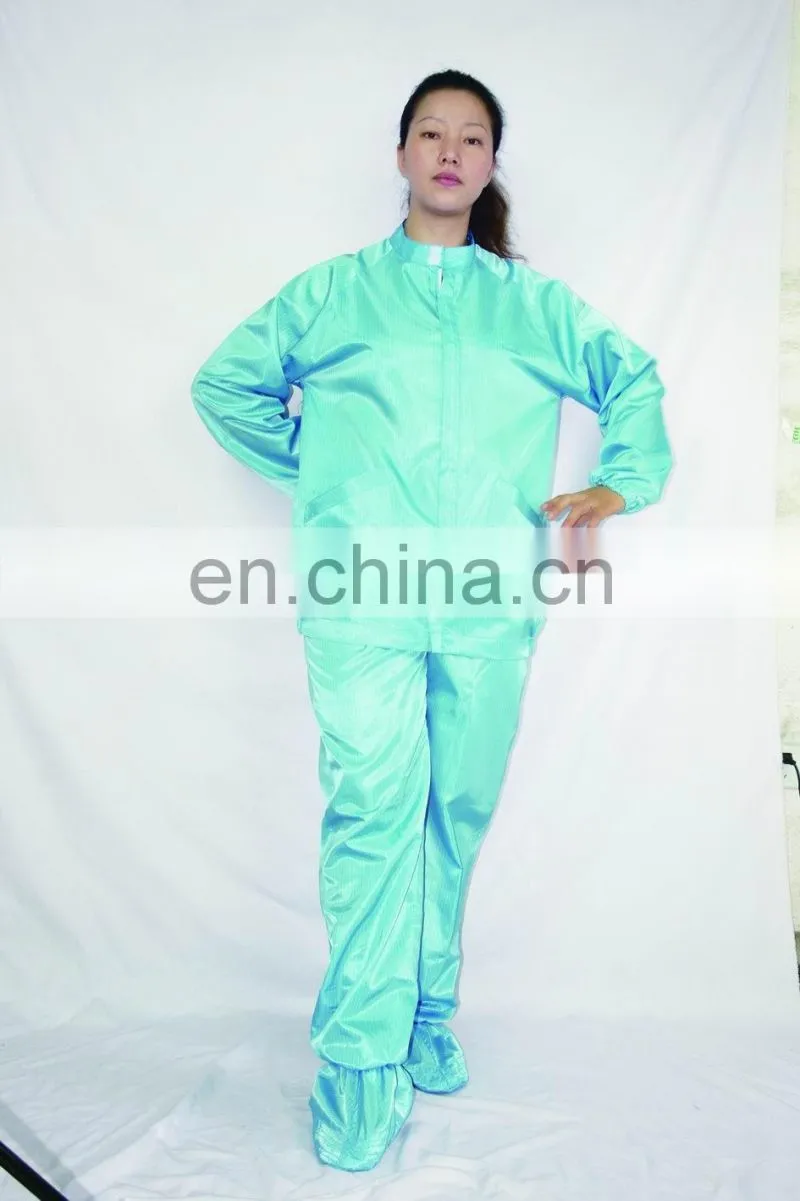 Antistatic protective clothing uniform, ESD colored coveralls