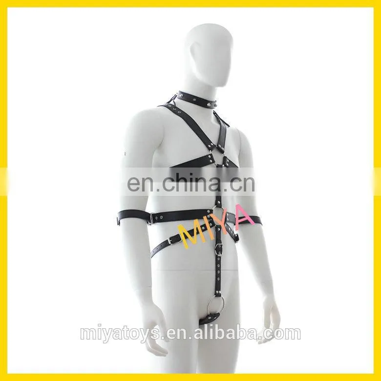 China mens leather body harness manufacturer