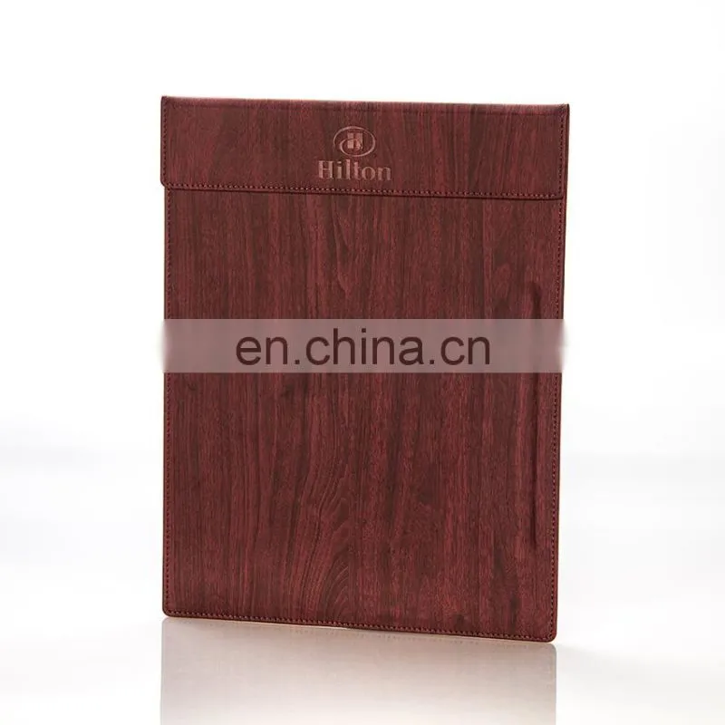 Hotel Resturant List Pad Custom Leather Classical Writing Pad