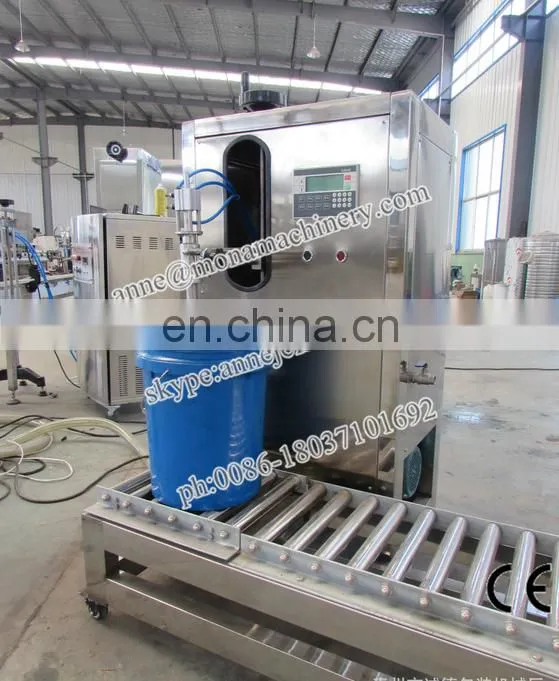 Weighing type semi-auto paint liquid filler filling and capping machine