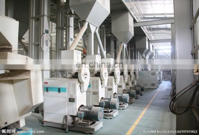 large rice mill plant, rice flour milling machine with turnkey project