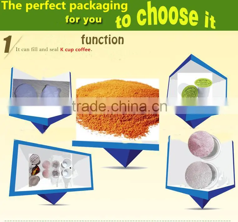 new technology automatic coffee capsule filling machine for sale