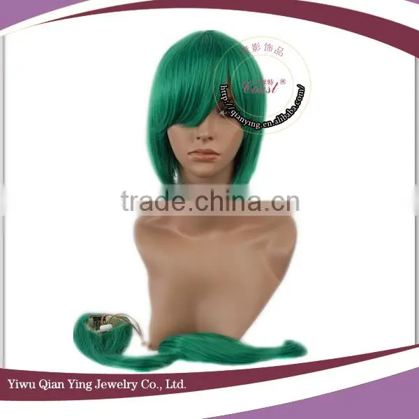 short green synthetic fiber Macross F-Ranka wig cosplay Wig