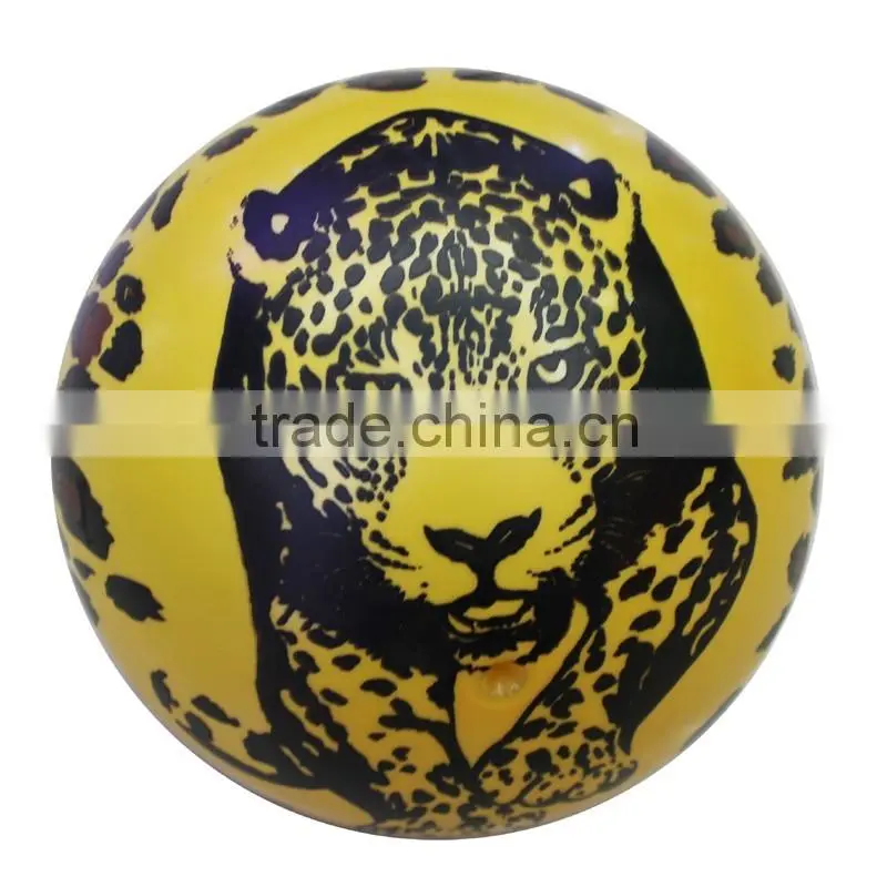 Leopard Print PVC Inflatable Toys Balls Bouncy Balloon Manufacturer China