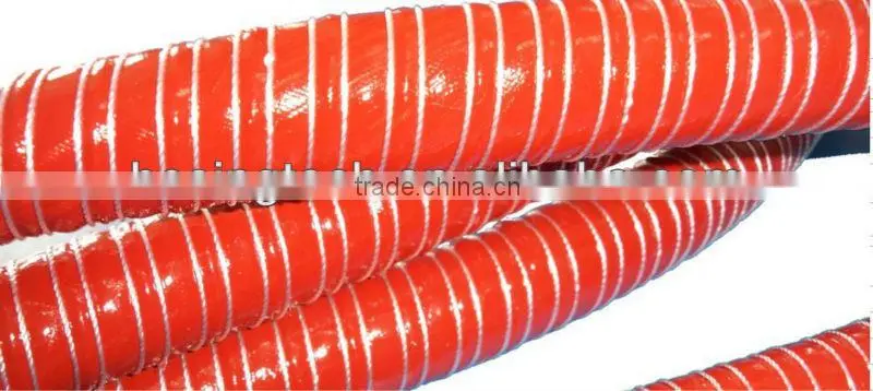 flexible heat resistant silicone ventilation hose