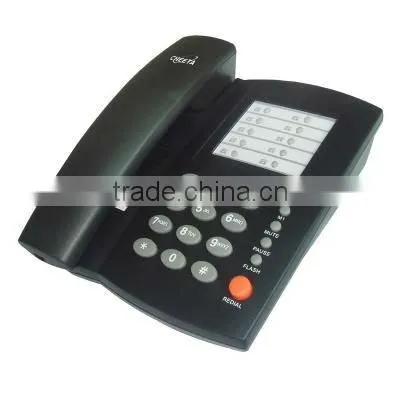 novelty corded telephones with speaker and memory