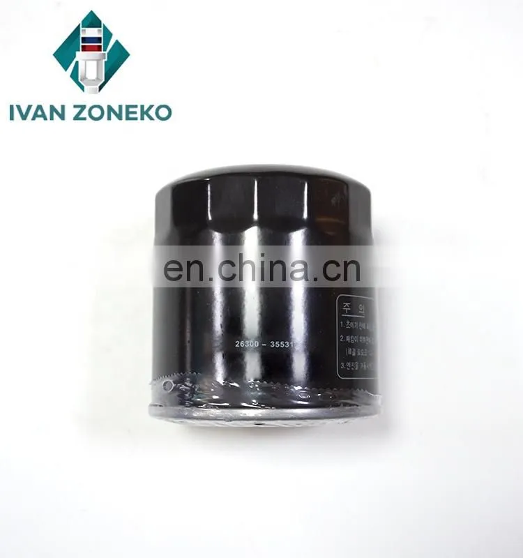 Lower Price Oil Filter 26300-35531 2630035531 26300-35530 26300-35502 For KIA HYUNDAI Carens IV Ceed Sw Pro Rio III Soul I30