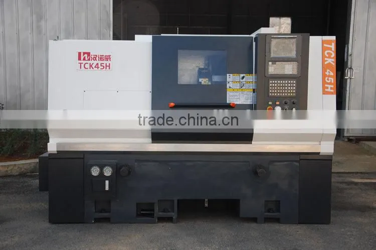 new cnc lathe machine metal cutting lathe for sale TCK45H heavy duty cnc metal processing hobby lathes slant bed 8'' chuck