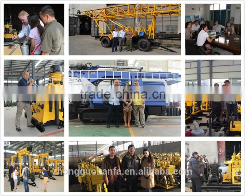 smart house piling rig HF-360 CFA method long screw auger rotary piling rig