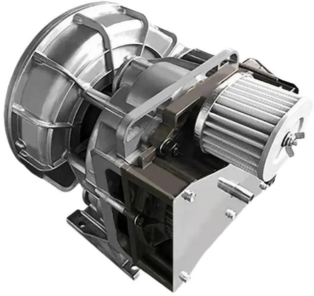 Oil-free vortex machine main unit