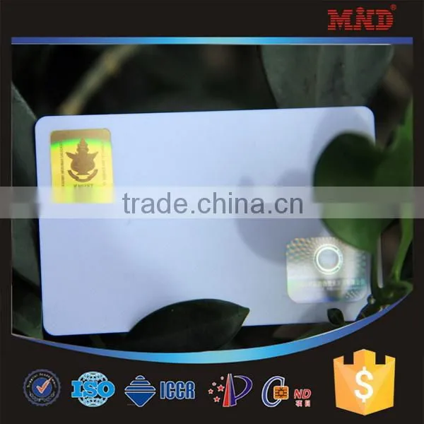 MDH13 Custom RFID holographic business card