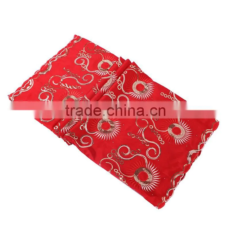 Mitaloo African Embroidery Silk George Fabric MGP1003
