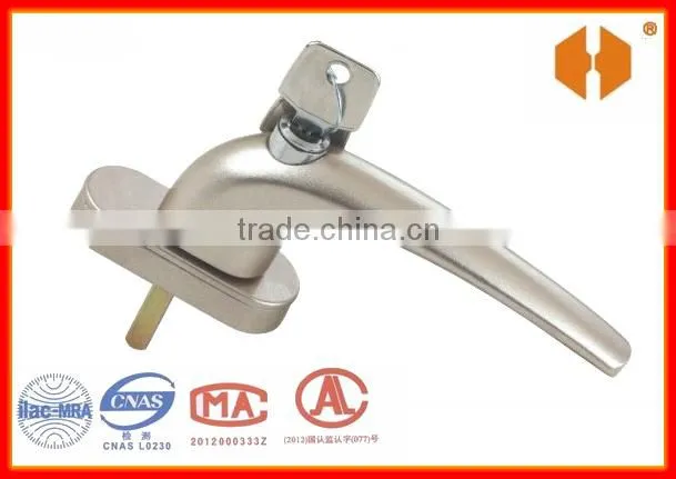 window handle with lock