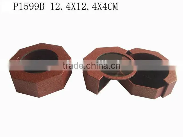 P1599N Chinese Style Clear Window Cardboard Jewelry Necklace Box