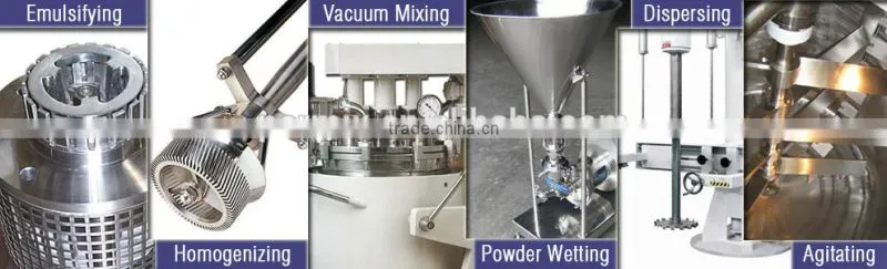 Vacuum Emulsifying Mixer