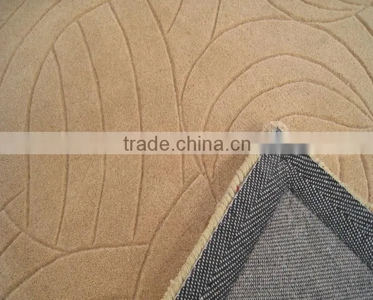 Fashion jacquard good modern pretty design wool flower design carpet