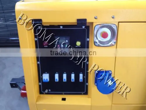 10kw mobile light tower diesel generator