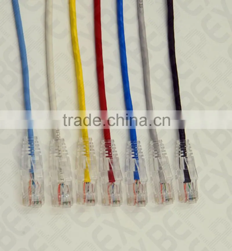 100% Fluke Test Slim UTP CAT6A PATCH CABLE RJ45 Cable