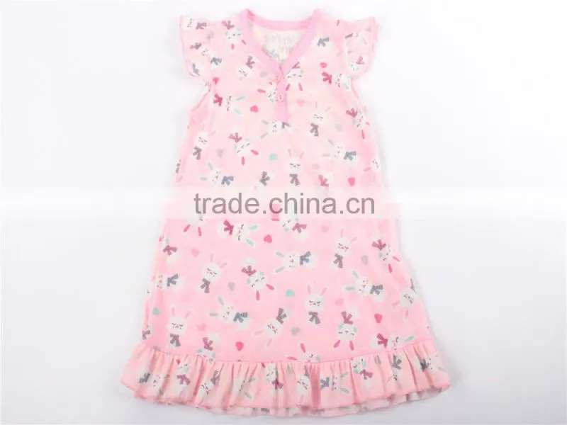 Girls garment stock lot cut and beautiful night sleep dress
