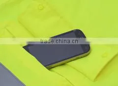 Mens 3M High Visibility Reflective Winter Highway Safety Jacket