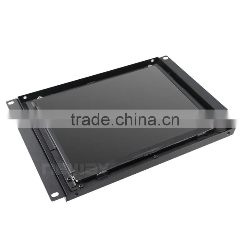 9.7 inch vga input open frame 5-wires resisitive touch LED CCTV monitor