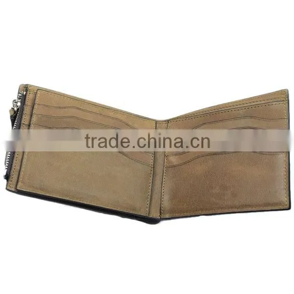 Hot selling and popular Men's Wallet, genuine leather wallet, man leather wallet