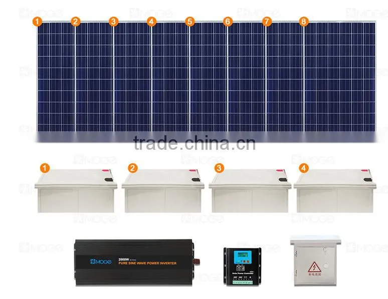 1kw rooftop installation alluminum solar racking solar panel mounting