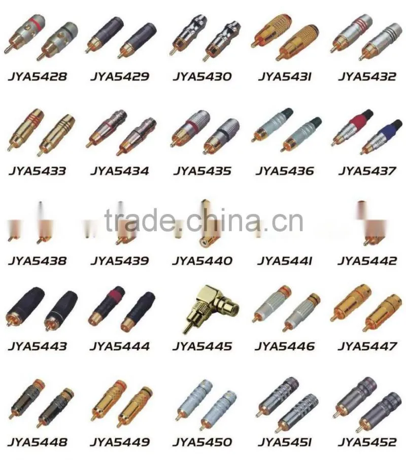 Wholesale New Age Products stereo rca plug , 3mm banana plug